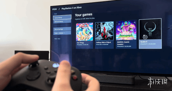 城会玩！技术达人成功让Xbox Series X运行了PS5游戏